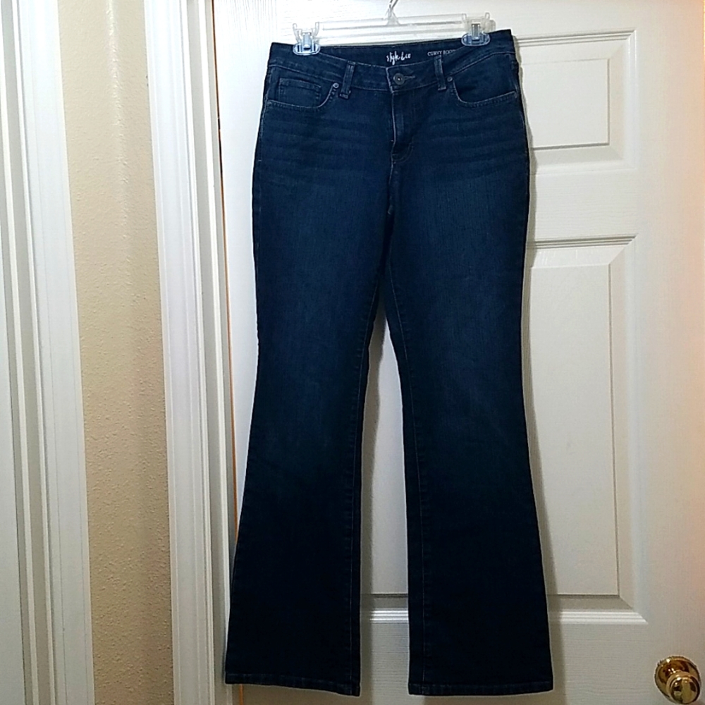 Style & Co. Curvy boot cut womens jeans